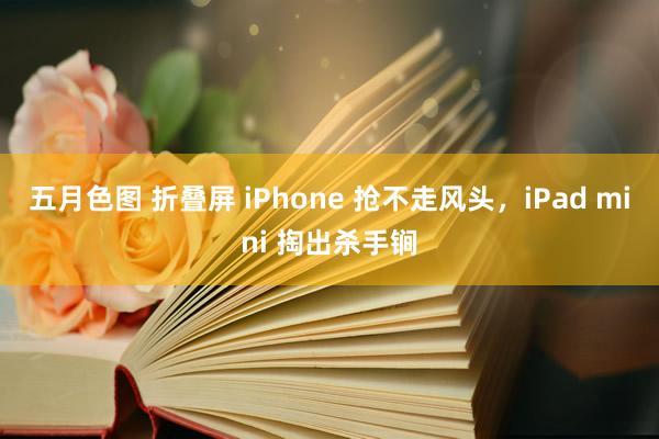 五月色图 折叠屏 iPhone 抢不走风头，iPad mini 掏出杀手锏